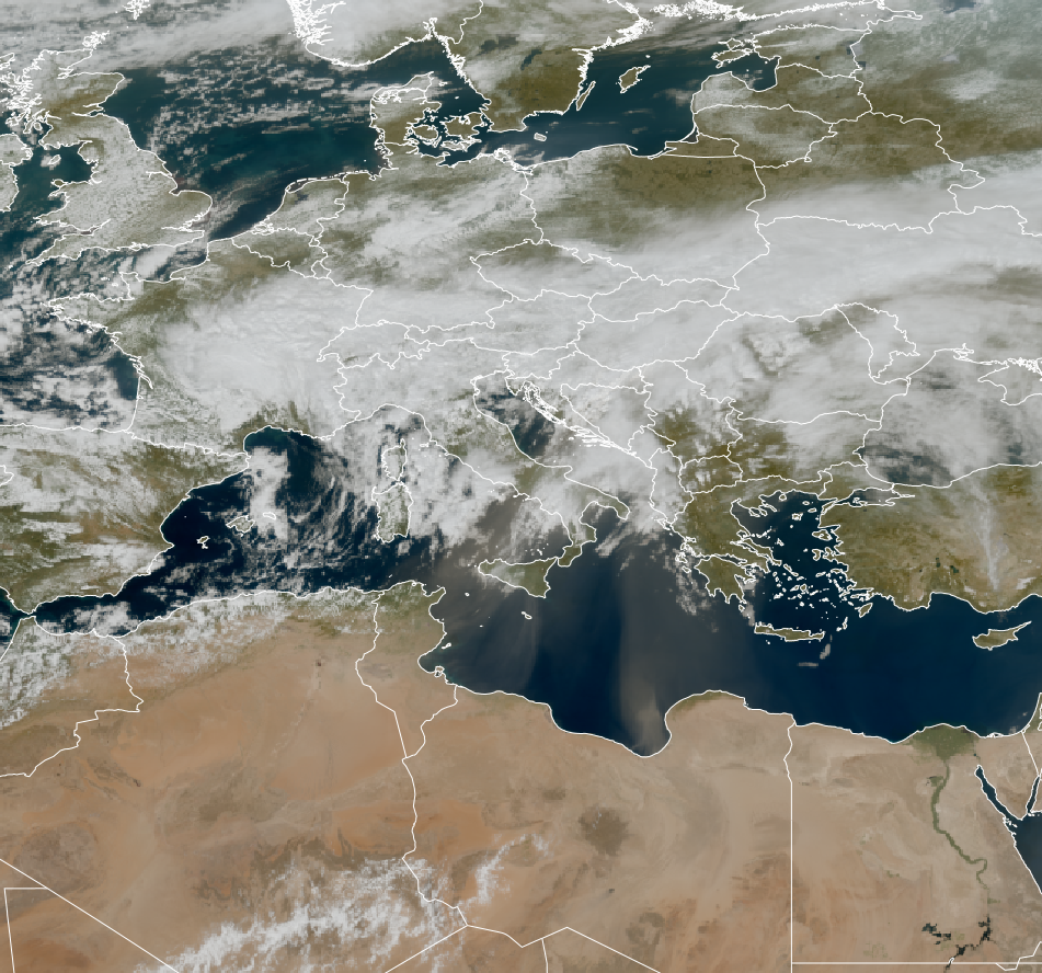 True Colour RGB - RGB Composite Recipes for Meteorological Imagers