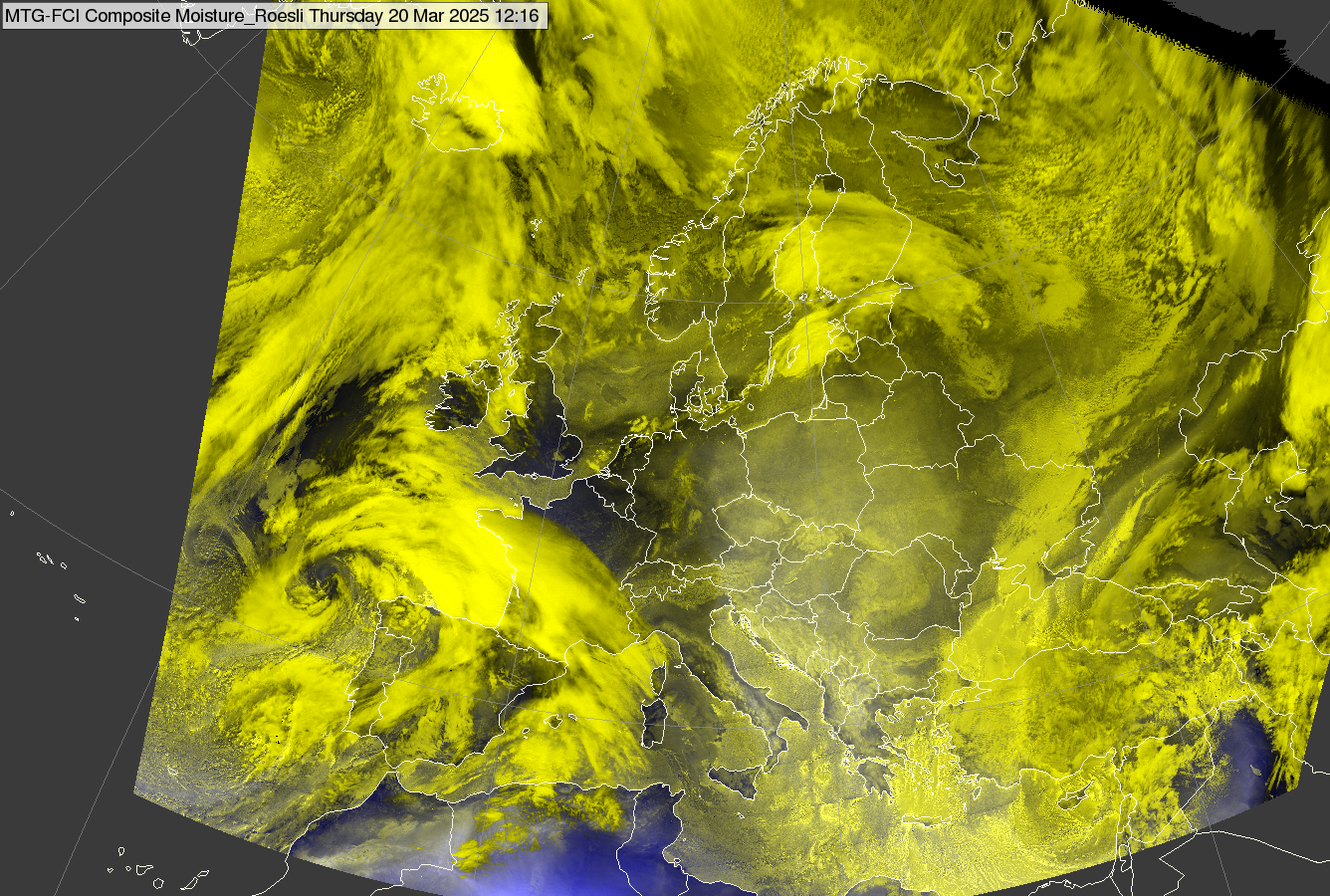 MTG FCI Day Moisture RGB -- 20 March 2025, 12:00 UTC